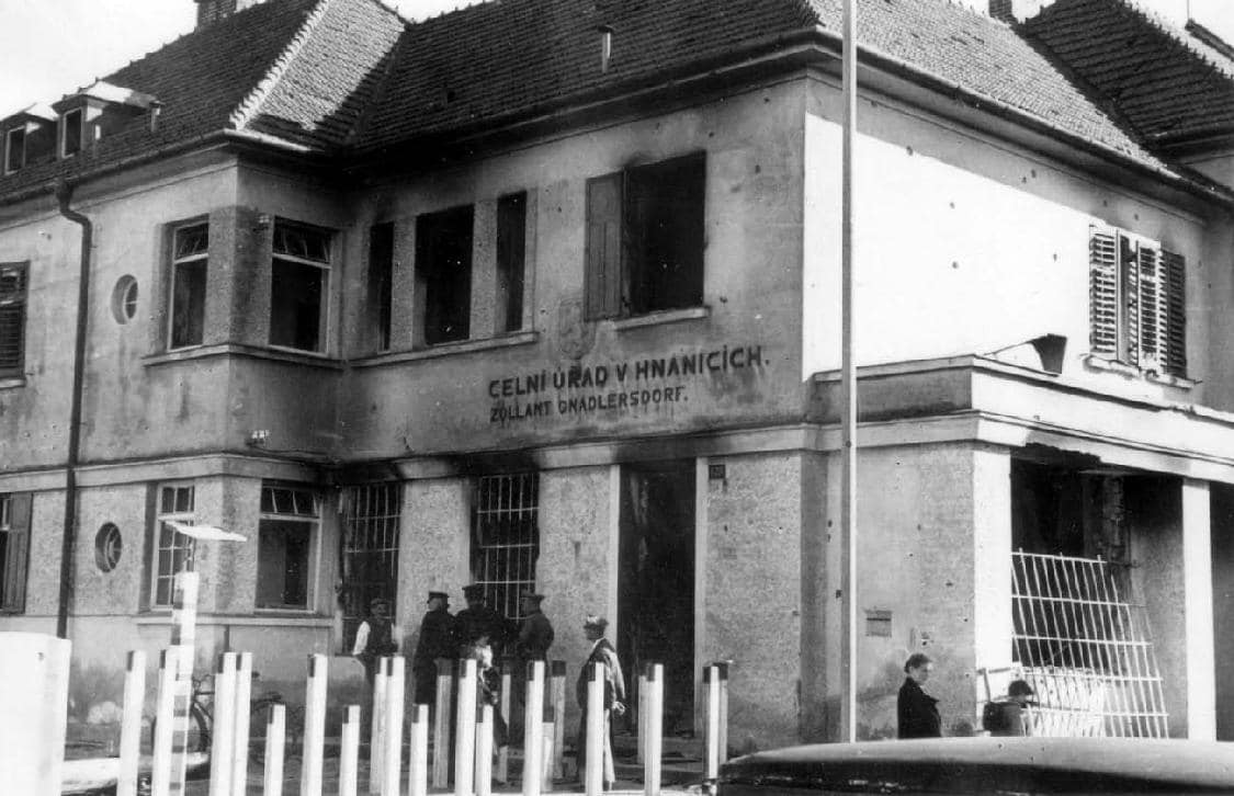 8d Celní úřad Hnanice na Znojemsku 22. září 1938